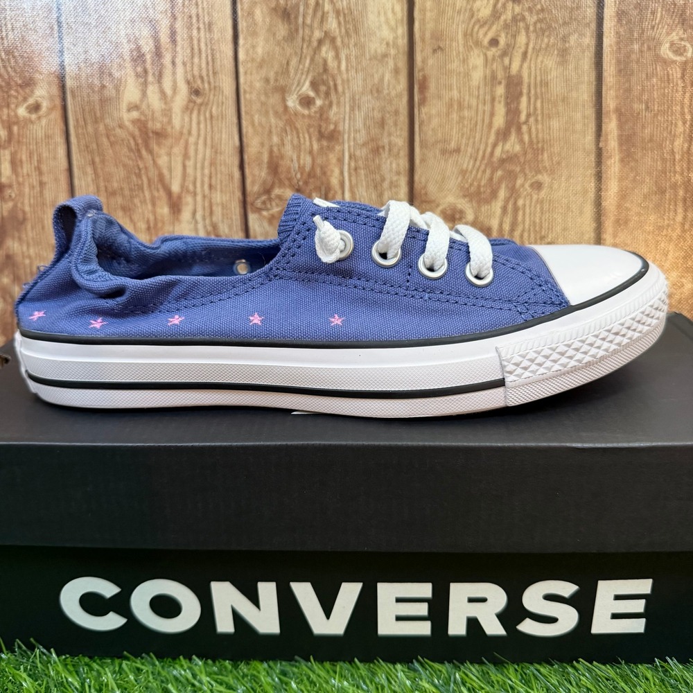 Converse Chuck Taylor Shoreline Slip Womens size 7.5 Indigo Storm Star Sneakers